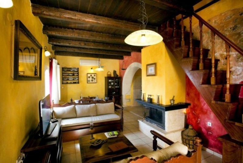 Samonas Kreta, Samonas: Maisonette-Wohnung mit Meerblick und separatem Studio mit Dampfbad zu verkaufen Haus kaufen